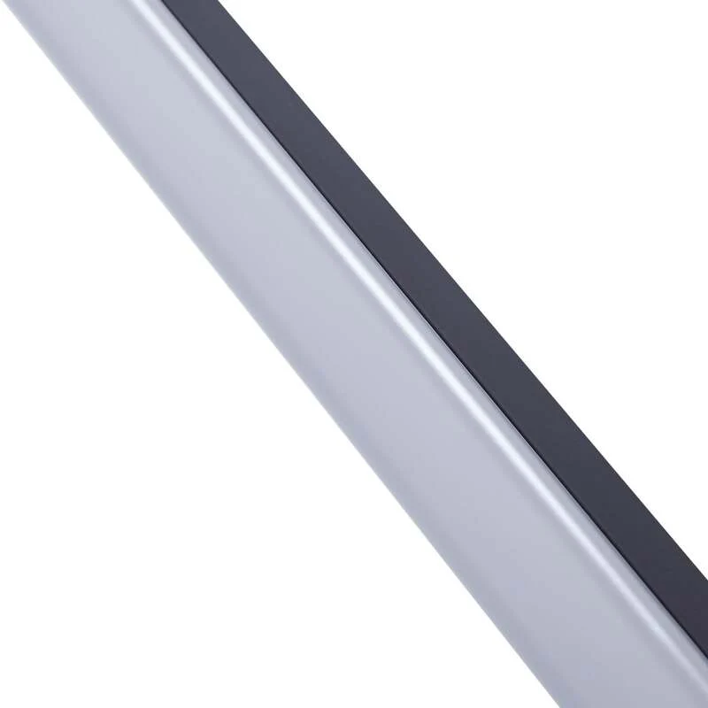 B-Ware Lucande LED-Spiegellampe Kivana schwarz 120cm IP44 warmweiß universalweiß