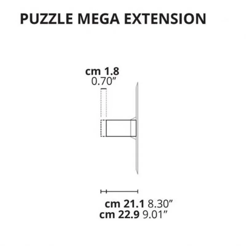 Lodes Puzzle Mega Verlängerung für Wand- & Deckenlampe