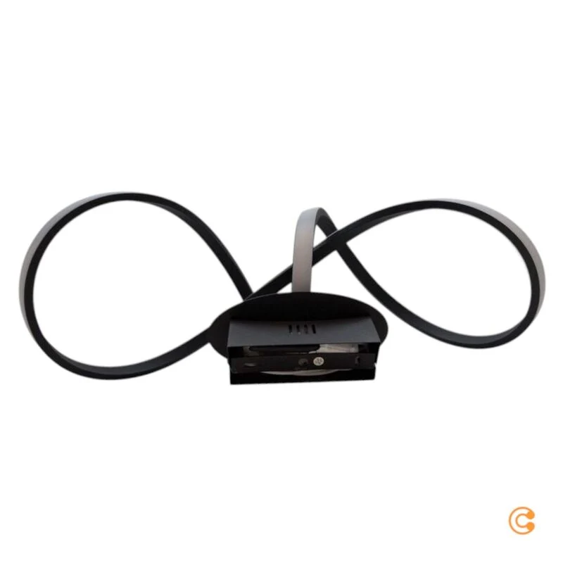 B-Ware JUST LIGHT Deckenleuchte dimmbar Maria LED Lampe Leuchte schwarz 61x24,5cm