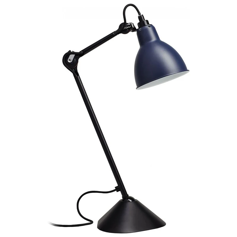 DCWéditions Gras N°205 Tischlampe mit Schirm schwenkbar
