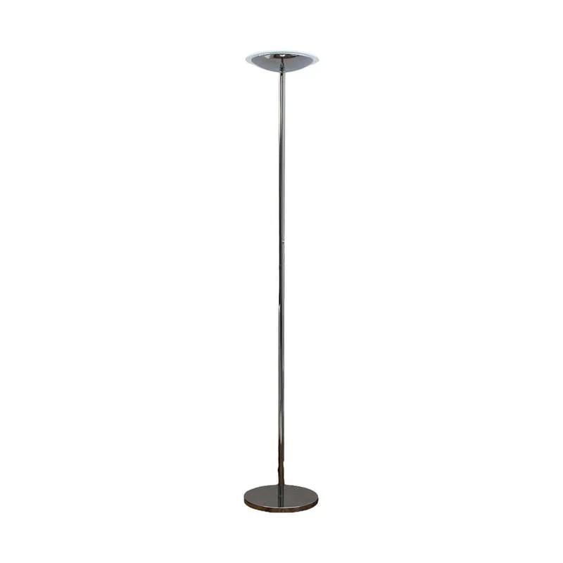 B-Ware Lindby Stehlampe Malea LED dimmbar chromfarben 180cm elegante Leuchte Lampe