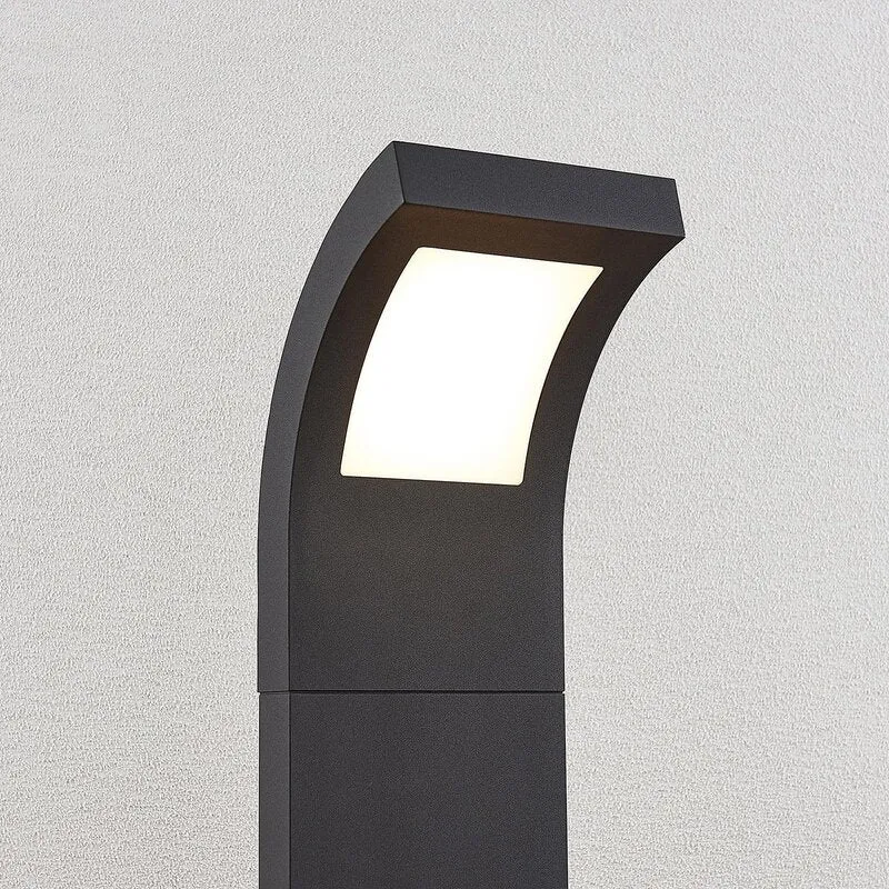 B-Ware Arcchio Wegeleuchte Advik LED Gartenlampe Pollerleuchte anthrazit 100cm IP65