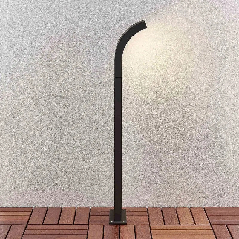 B-Ware Arcchio Wegeleuchte Advik LED Gartenlampe Pollerleuchte anthrazit 100cm IP65