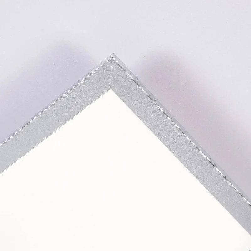 B-Ware Arcchio LED Panel Deckenleuchte Leuchte Lysander silber dimmbar CCT 119 cm 50 W