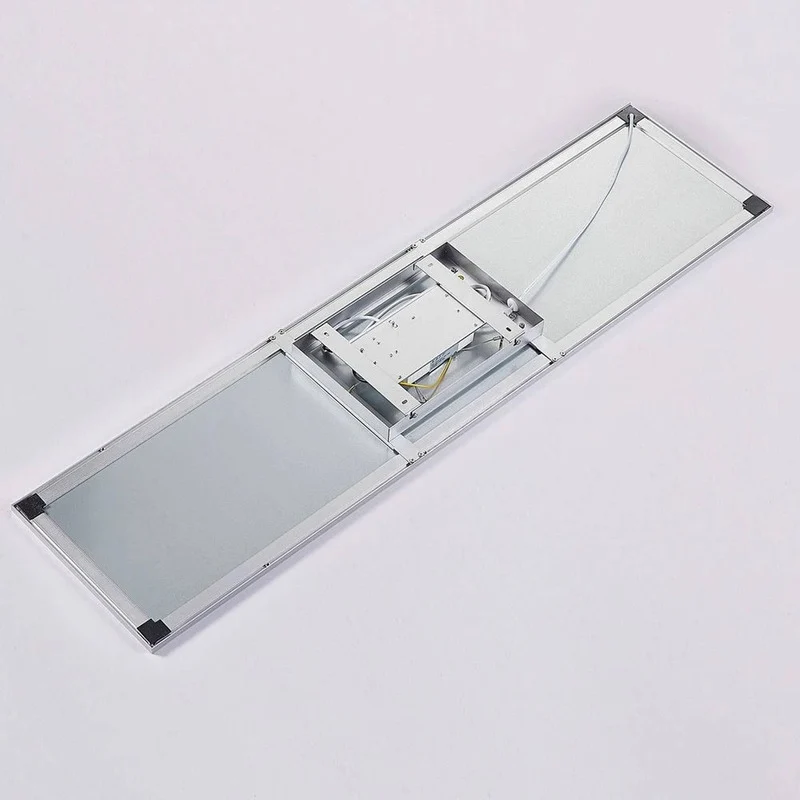 B-Ware Arcchio LED Panel Deckenleuchte Leuchte Lysander silber dimmbar CCT 119 cm 50 W