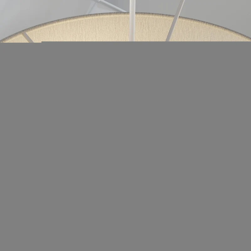 B-Ware Lindby Pendelleuchte Hängeleuchte Simaria LED Lampe dimmbar braun Ø60cm