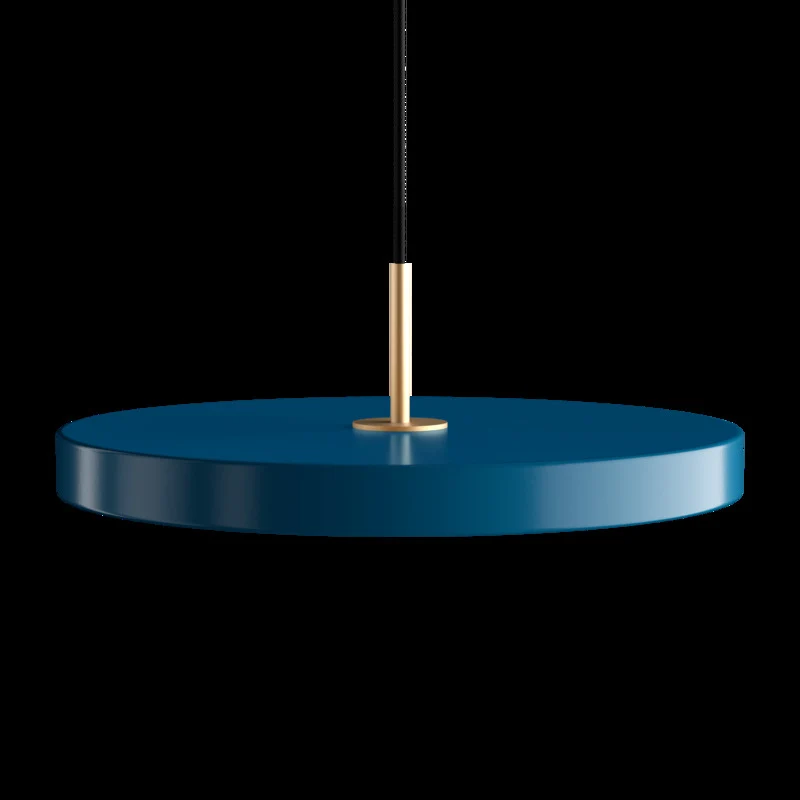 B-Ware Umage Asteria LED Pendelleuchte Hängeleuchte Deckenlampe Lampe Messing petrol