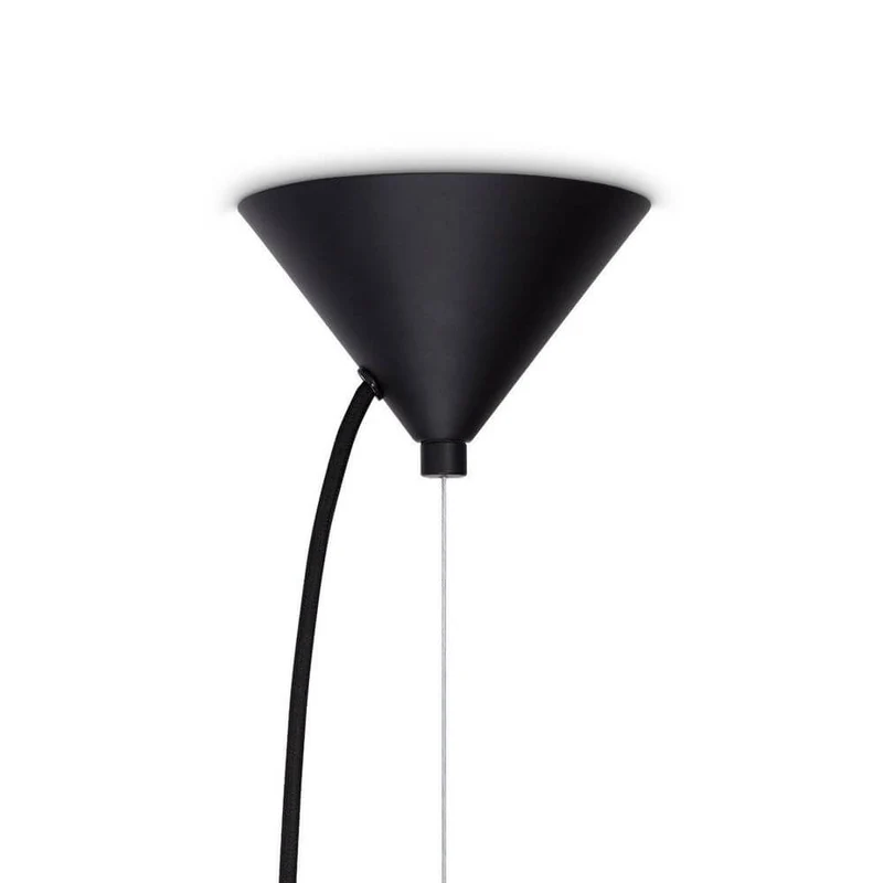 Tom Dixon Beat Flat LED Pendellampe Schwarz, Goldfarben