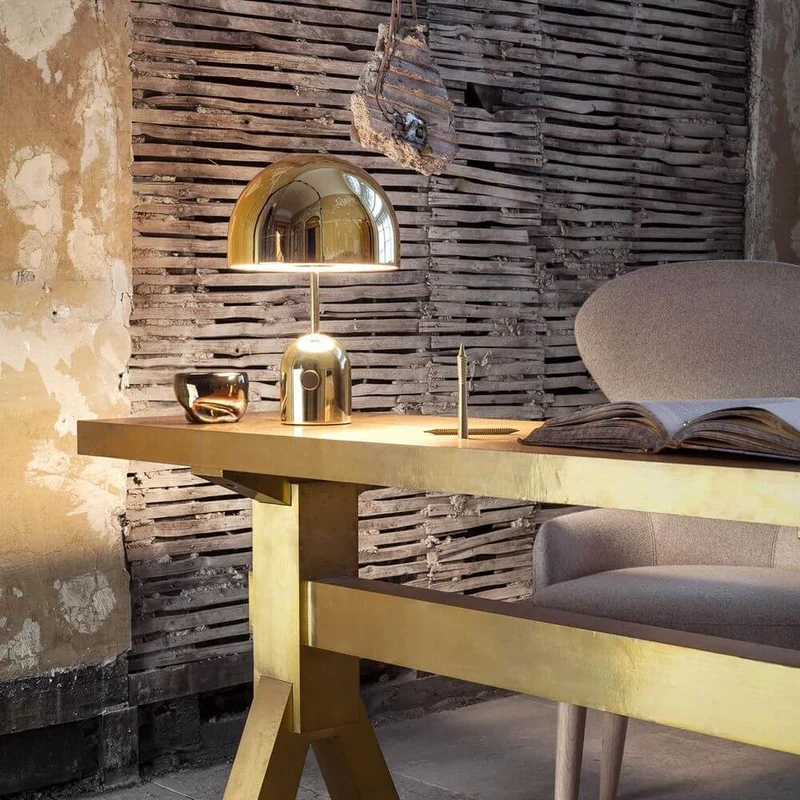 Tom Dixon Bell Tischleuchte mit Drehdimmer