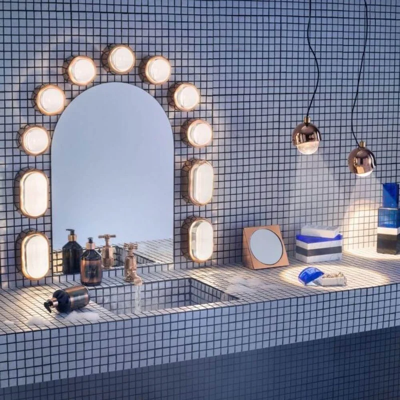 Tom Dixon Spot Wandleuchte mit Glaslinse