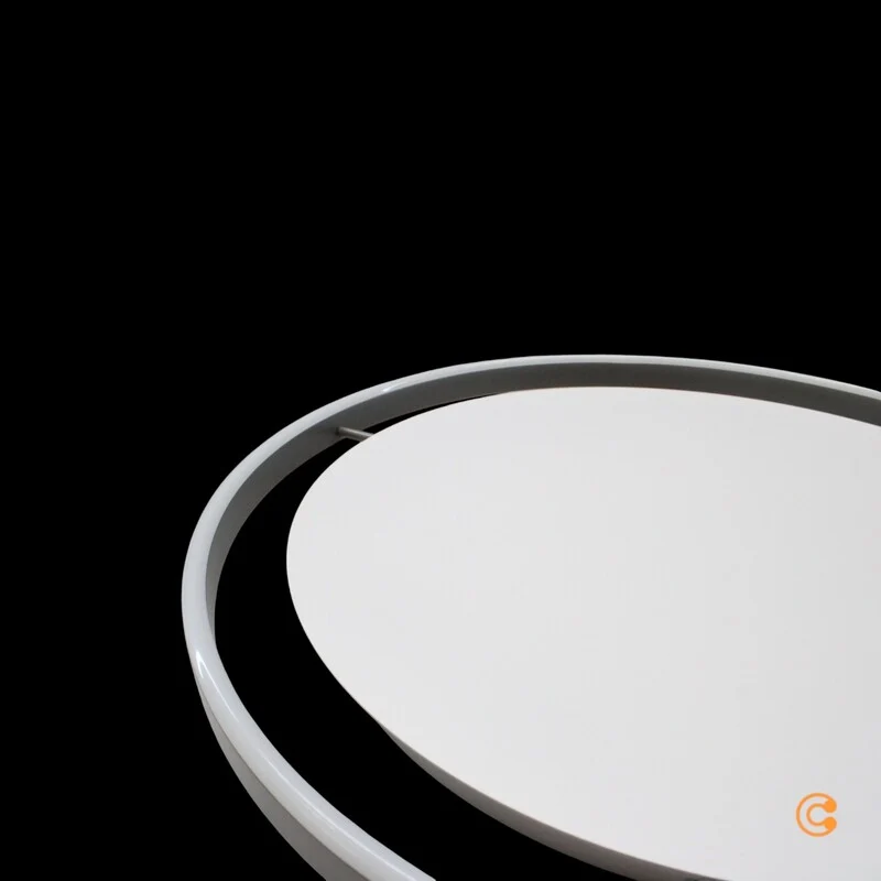 B-Ware JUST LIGHT Deckenleuchte Lampe LED RITUS Silber Metall Warmweiß dimmbar