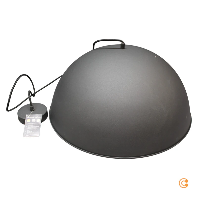 B-Ware Lindby Pendelleuchte Hängelampe E27 LED Bowl schwarz Esszimmer Küche Wohnzimmer