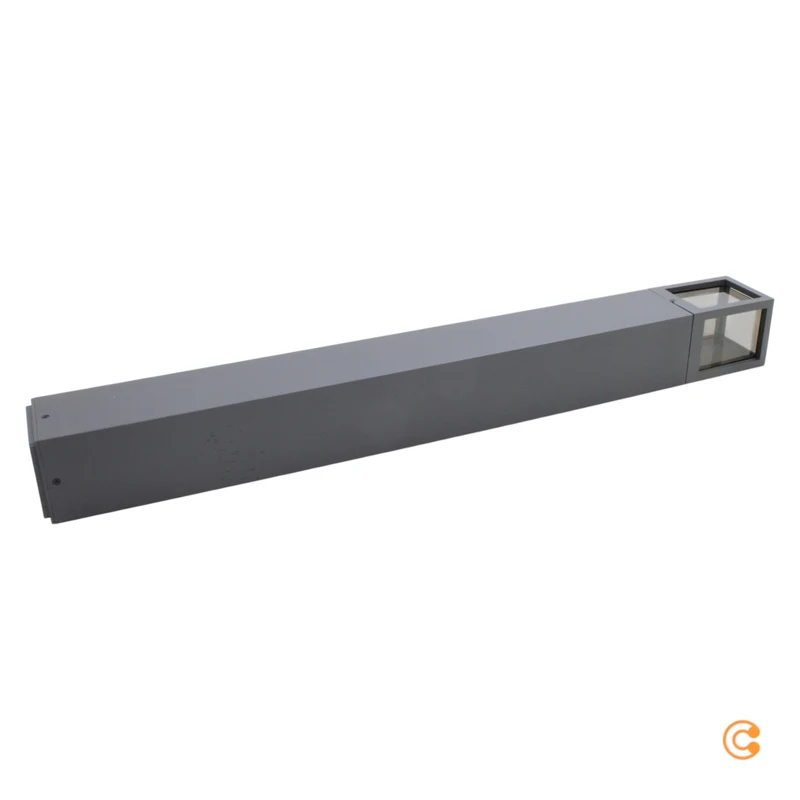 B-Ware Deko Light Wegelampe Gartenleuchte Facado II Aluminium rauchgrau SIEHE TEXT/FOTO