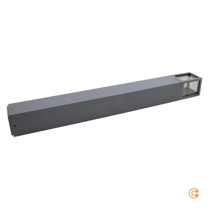 B-Ware Deko Light Wegelampe Gartenleuchte Facado II Aluminium rauchgrau SIEHE TEXT/FOTO