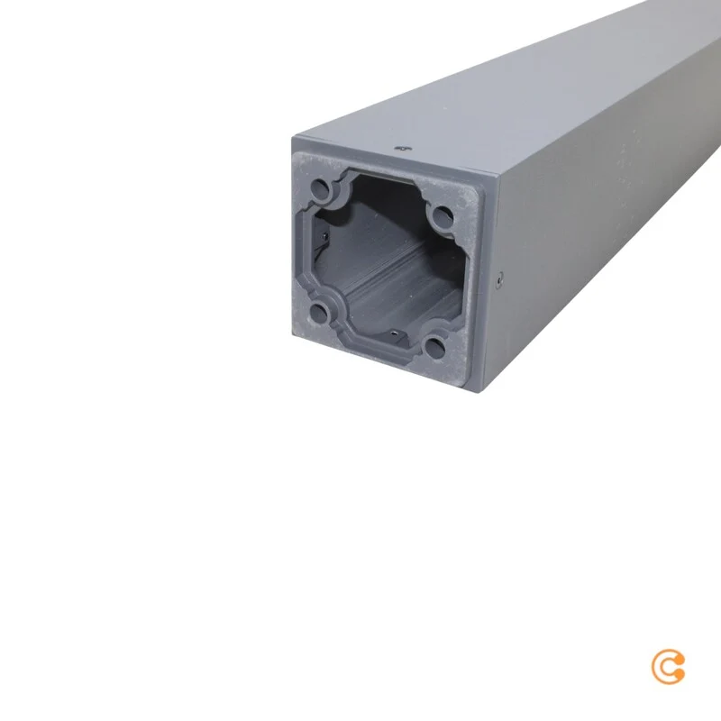 B-Ware Deko Light Wegelampe Gartenleuchte Facado II Aluminium rauchgrau SIEHE TEXT/FOTO