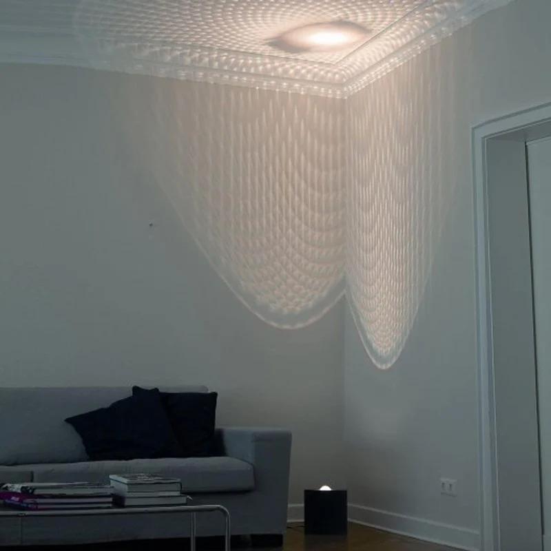 Tecnolumen Egyptian Eye Bodenlampe Marmor mit Effekt Schwarz