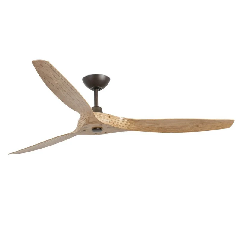 Design Ventilator Morea Ø 152cm Hellbraun