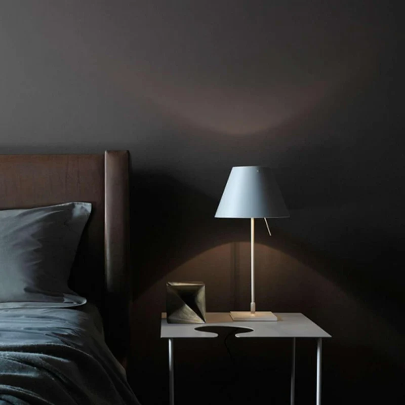 Luceplan Costanzina D13 LED Tischlampe Weiß