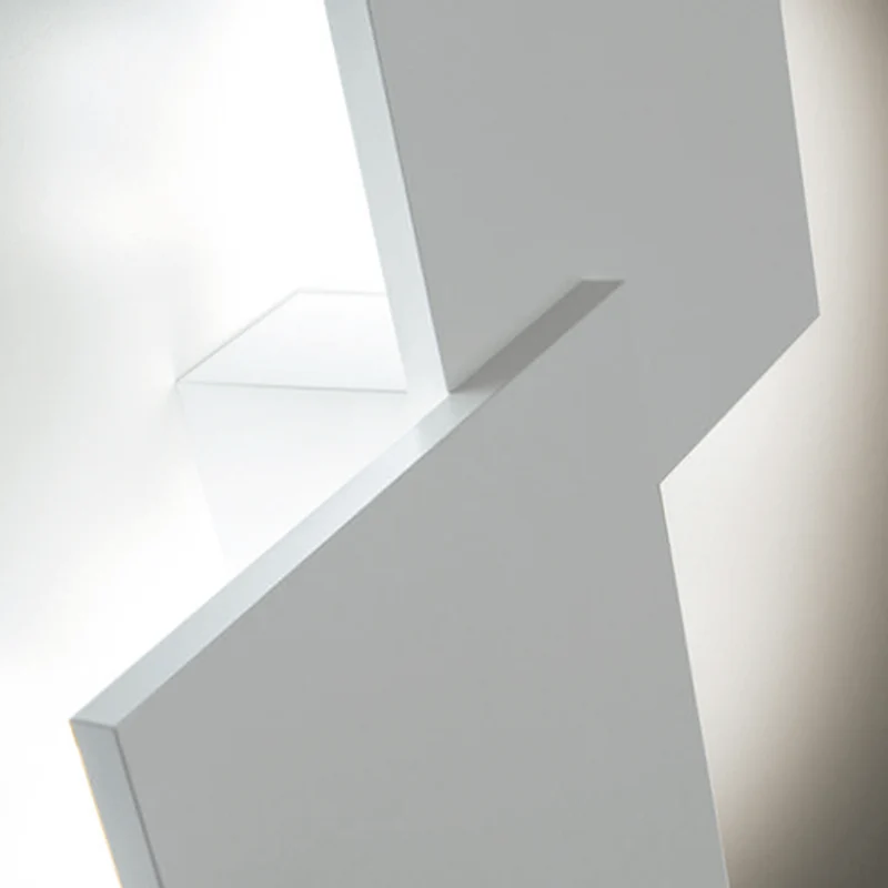 Lodes Puzzle Outdoor Double Square LED Wandleuchte