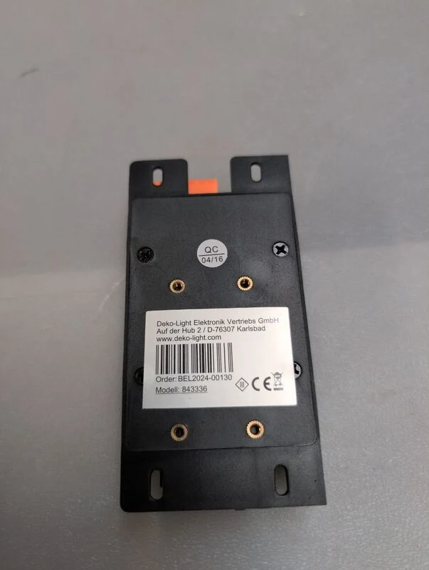 B-Ware Deko Light LED-Dimmer 843336 Dimmer Lichtdimmer Schwarz 12V Energieeffizienz