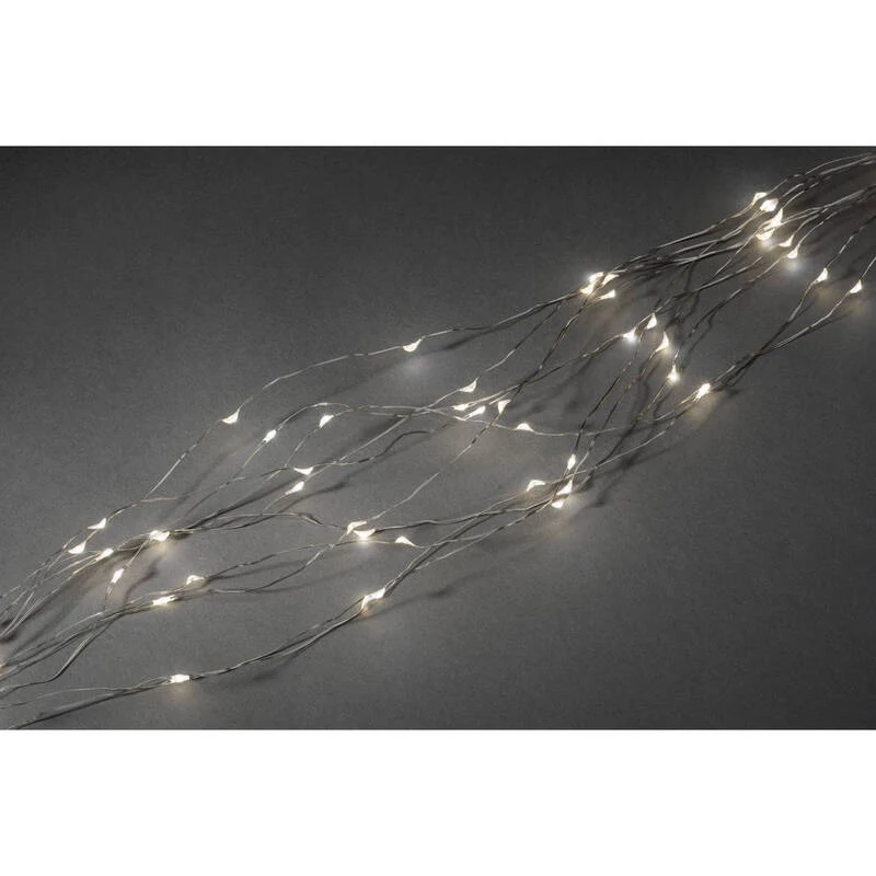 B-Ware Konstsmide Lichterkette Weihnachtsbaumkette Christbaum-Kette Tropfenlametta LED