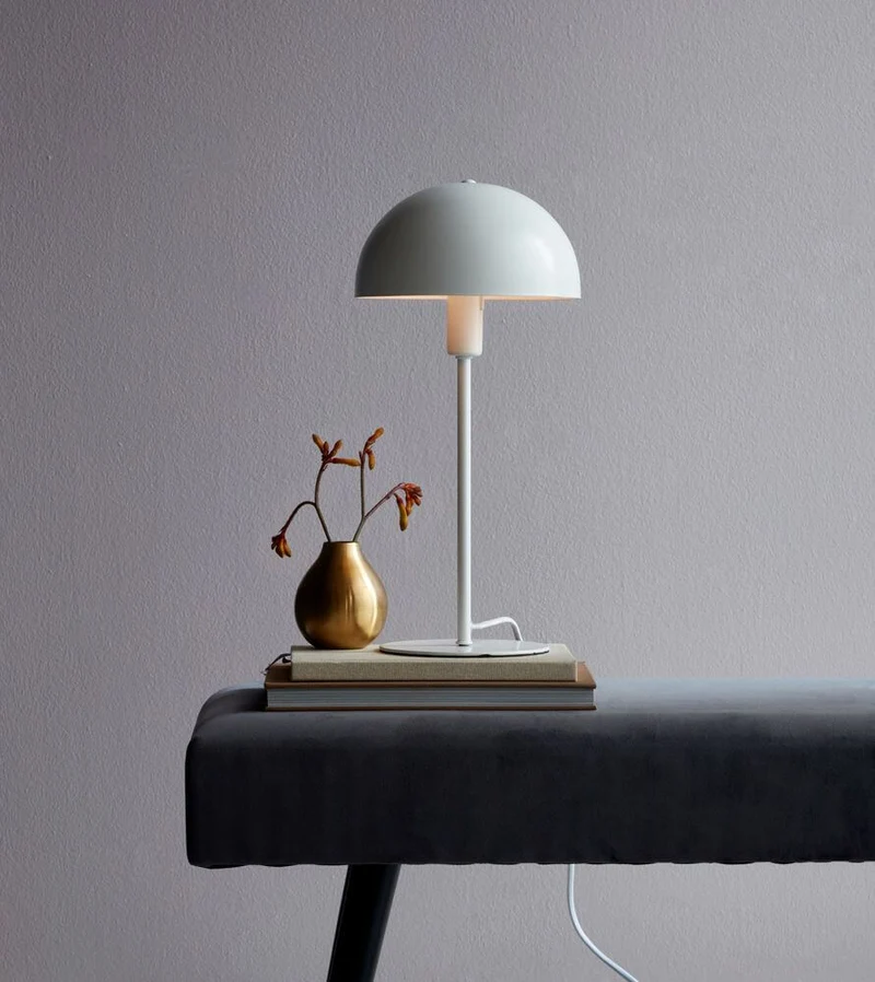 Tischlampe Ellen Weiß