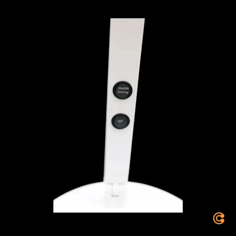 B-Ware Schreibtischleuchte Tischlampe LED Regina Dimmer weiß Metall Methacrylat Fabas L