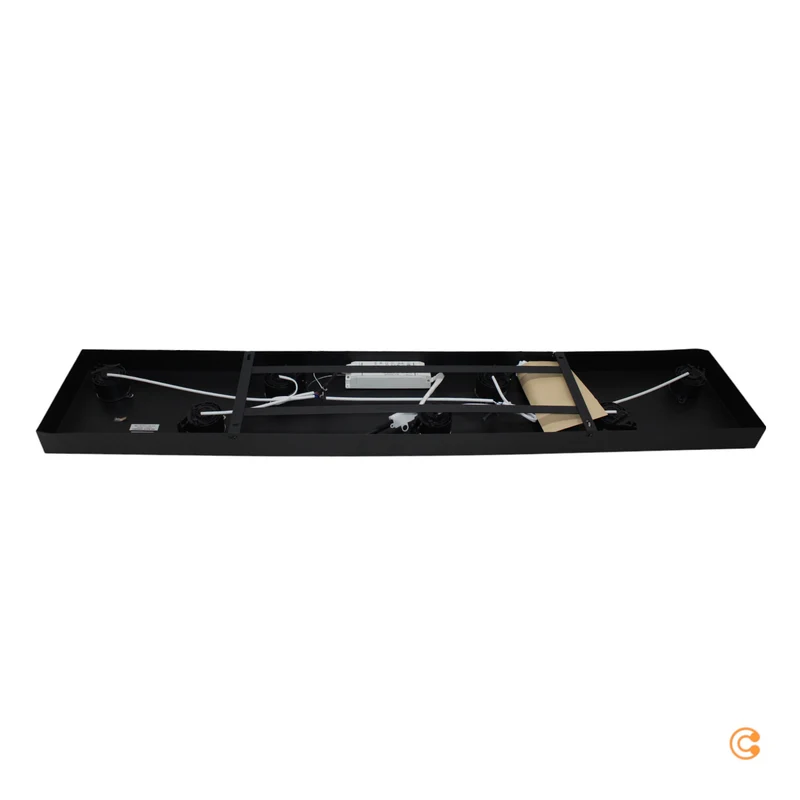 B-Ware Paul Neuhaus Hängelampe Pendelleuchte LED Glas schwarz dimmbar Rika 135 cm890