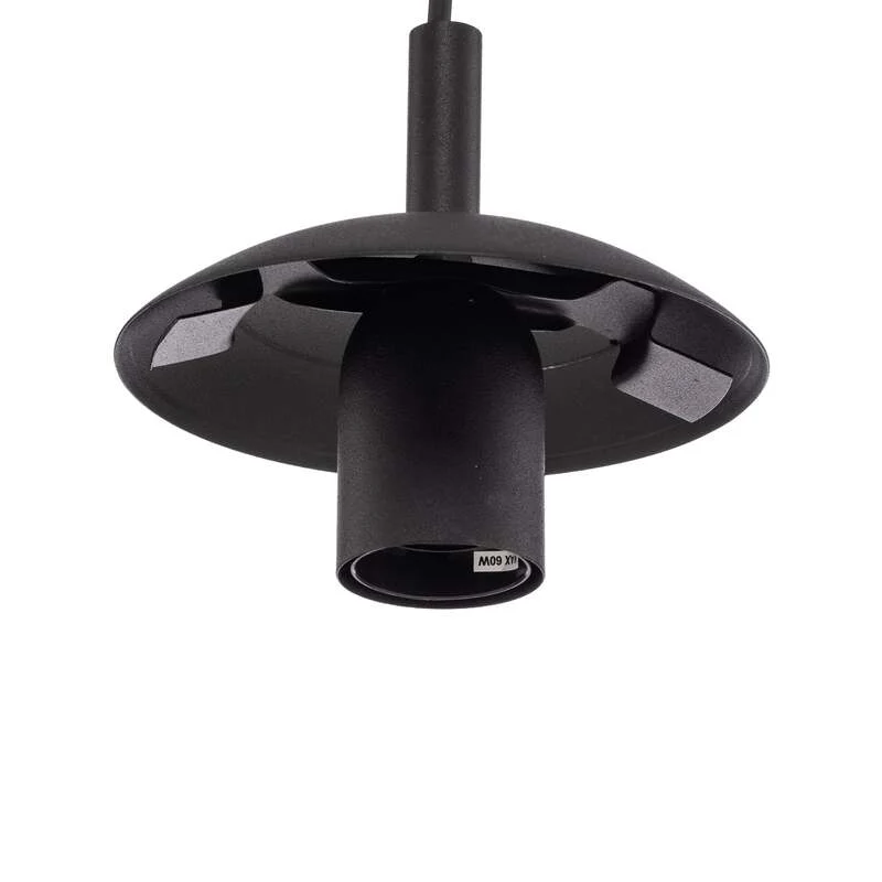 B-Ware Euluna Glas-Hängeleuchte Sol Hängeleuchte Lampe Leuchte E27 Ø 35 chrom transpare
