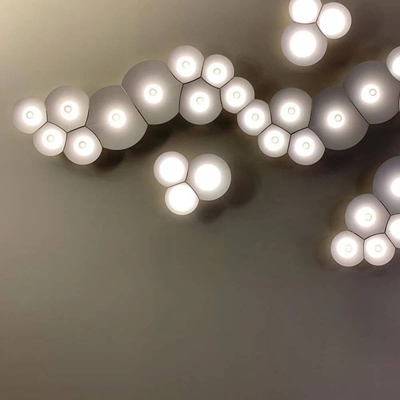 Luceplan LED Wandlampe Bulbullia 62x37cm