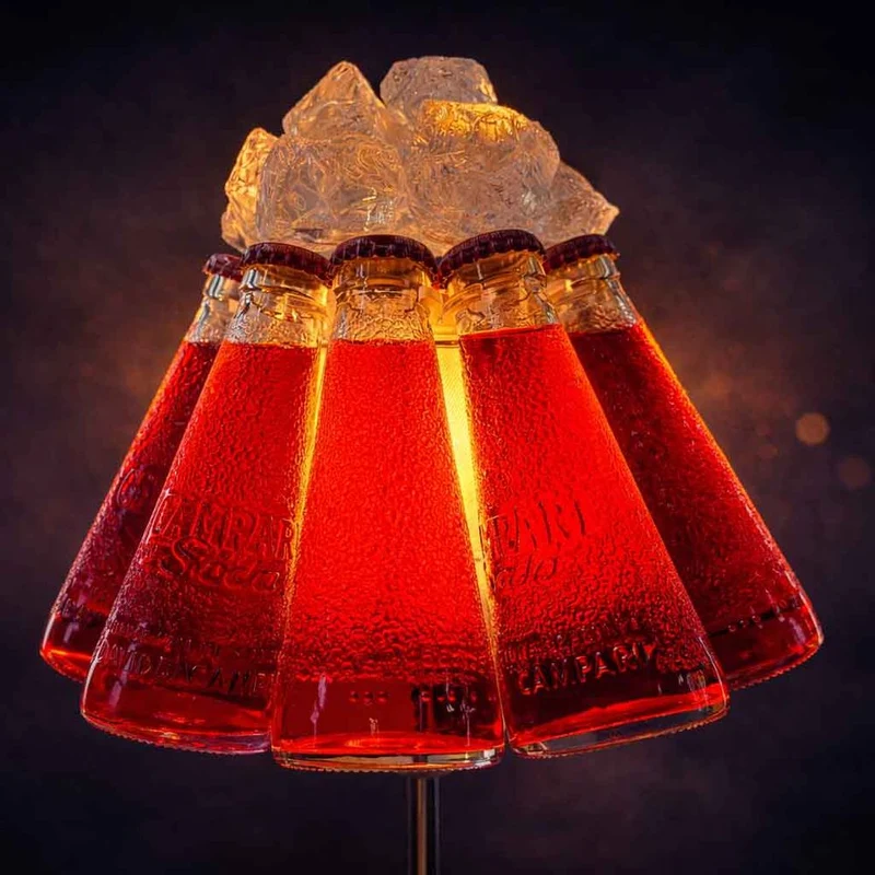 Ingo Maurer Tischlampe Campari Bar