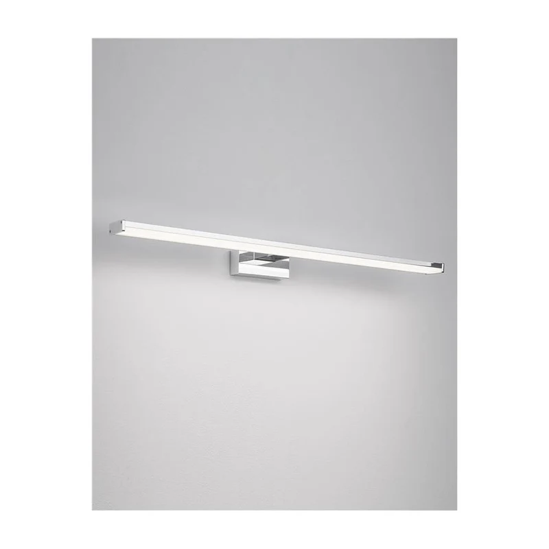 B-Ware Nova Luce Wandleuchte Wandlampe Badezimmerlampe Rosco LED Chrom 60 cm SIEHE TEXT