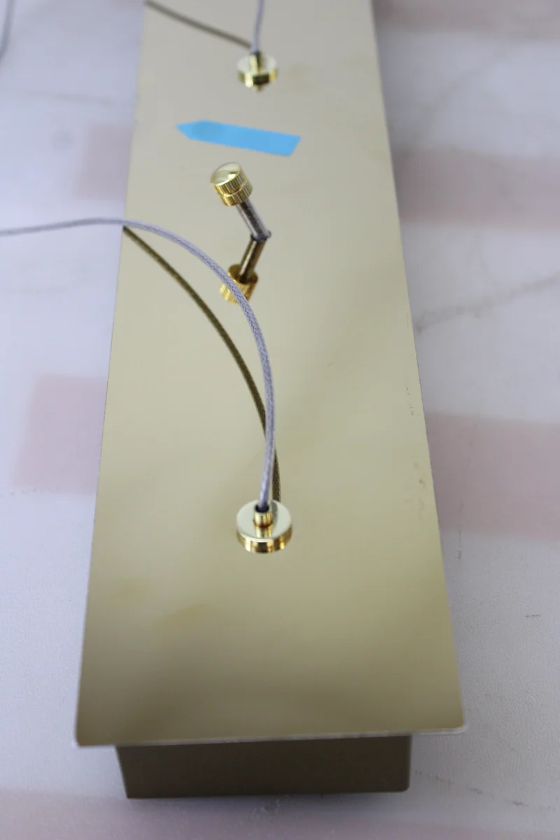 B-Ware Schuller Valencia Pendelleuchte Hängelampe LED Leuchte gold Glas SIEHE TEXT/FOTO