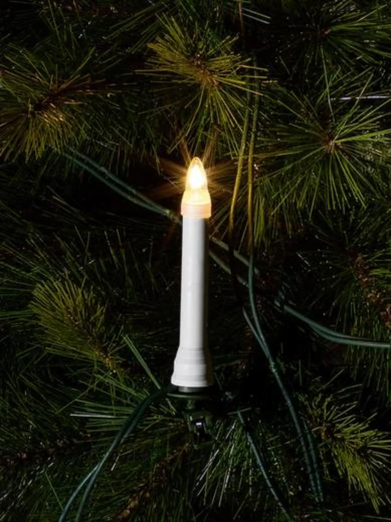 B-Ware Konstsmide Weihnachtsbaum-Beleuchtung Außen 1005-000 16 Glühlampen Klar EEK E