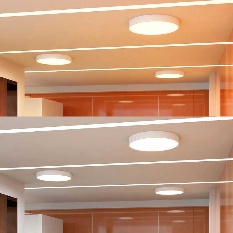 B-Ware Arcchio Deckenleuchte Deckenlampe LED weiß Metall Beleuchtung Leuchte Acryl371