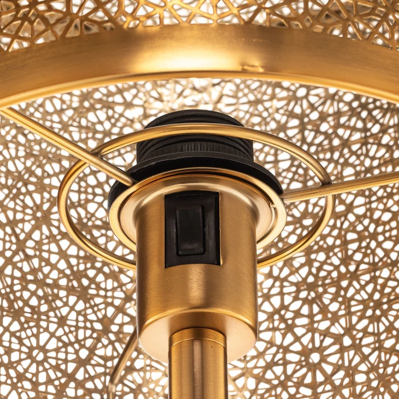 B-Ware By Rydéns Hermine Stehleuchte Stehleuchte Lampe Leuchte Wohnzimmerlampe messing