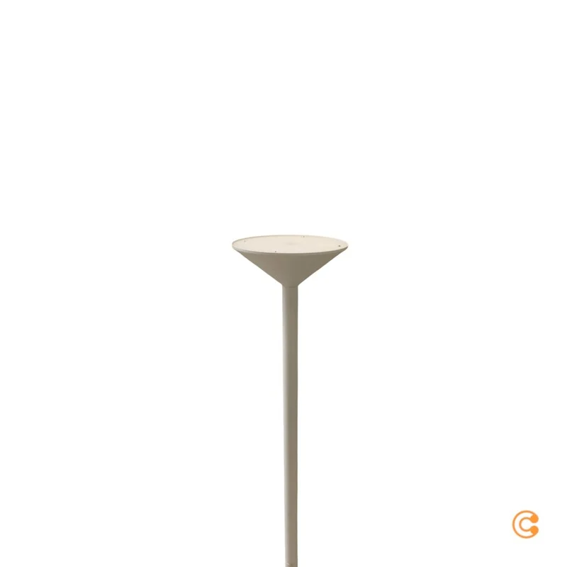 B-Ware Fabas Luce Stehleuchte Standlampe LED Tratto Weiß Metall Dimmer Touch Wohnzimmer