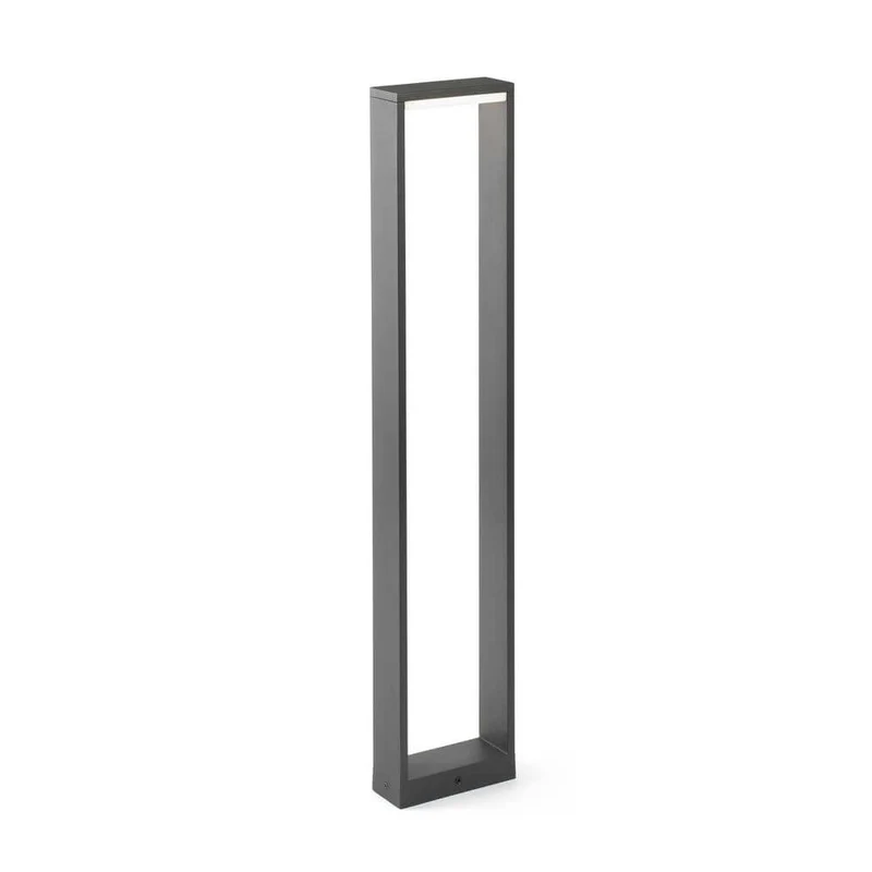 LED Wegeleuchte ALP6W 3000K 80cm IP54 Dunkelgrau