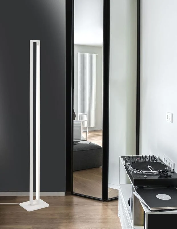 D-Ware Nova Luce Stehlampe Standleuchte LED LINE Weiß Warmweiß Wohnzimmer DEFEKTWARE