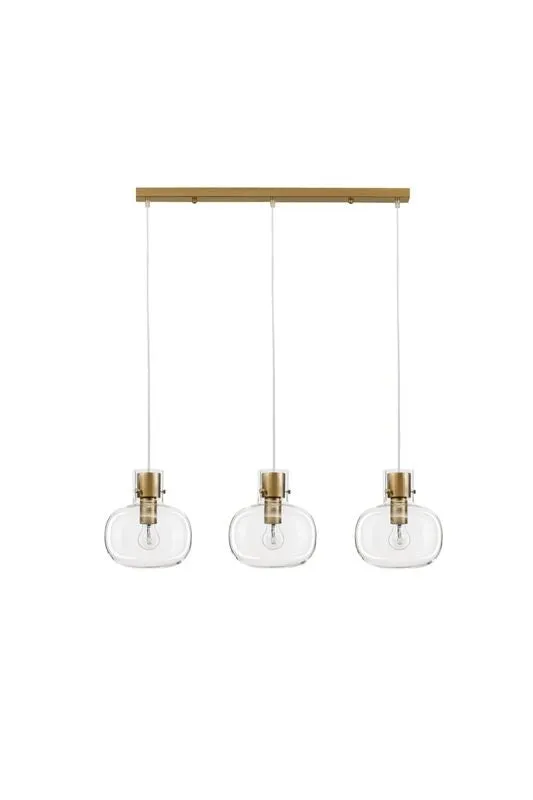 B-Ware Nova Luce Pendelleuchte Hängeleuchte CINZIA E27 LED Gold Lampe SIEHE TEXT/FOTO