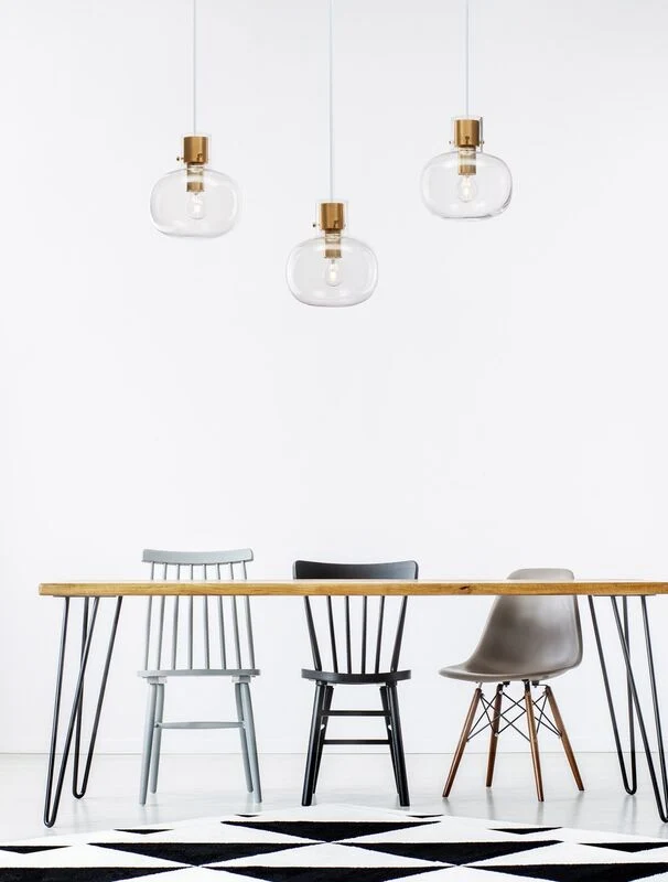 B-Ware Nova Luce Pendelleuchte Hängeleuchte CINZIA E27 LED Gold Lampe SIEHE TEXT/FOTO