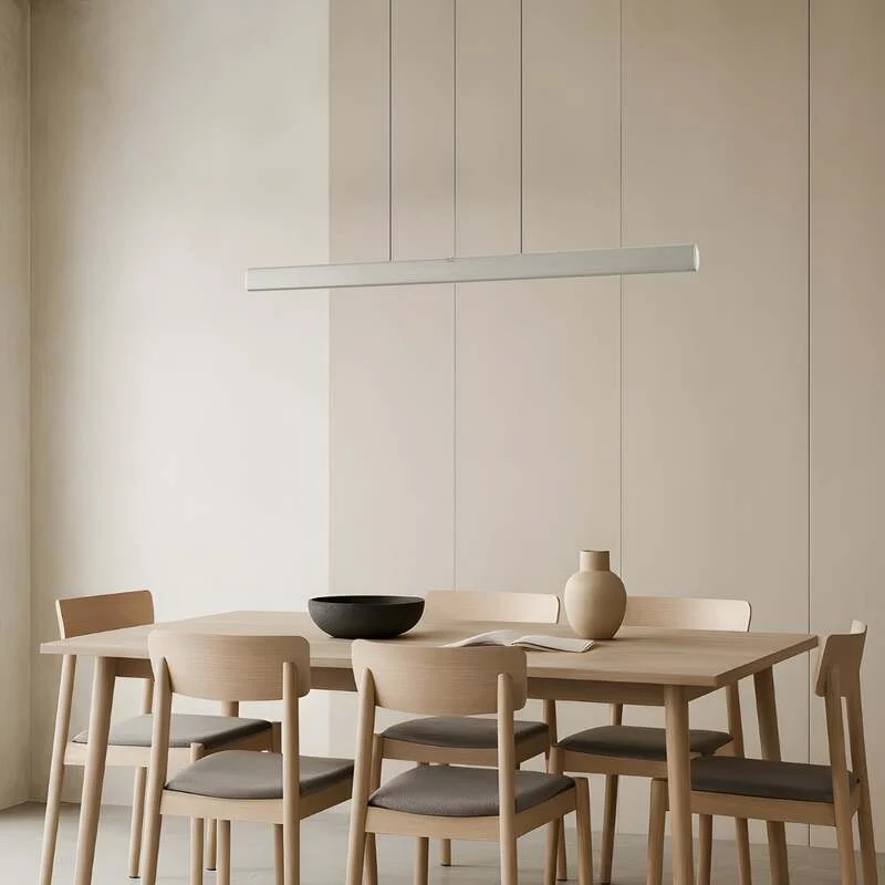 B-Ware Lucande LED Hängelampe Pendelleuchte Arvon alufarben dimmbar CCT 117cm657