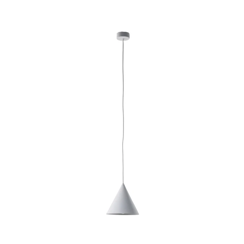 B-Ware Hängeleuchte Cono Leuchte Lampe weiß Stahl Ø 19 cm einflammig