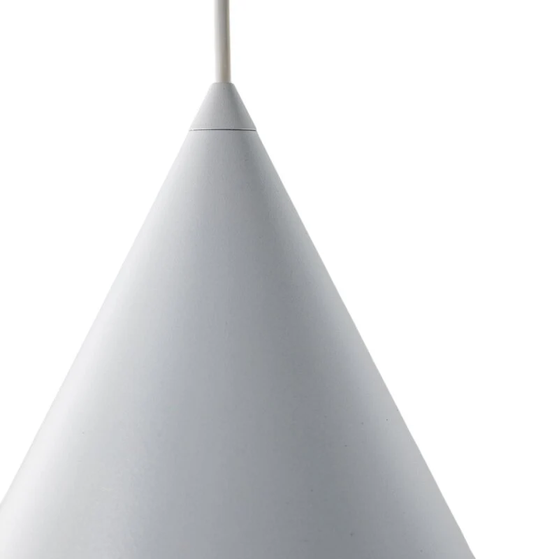B-Ware Hängeleuchte Cono Leuchte Lampe weiß Stahl Ø 19 cm einflammig