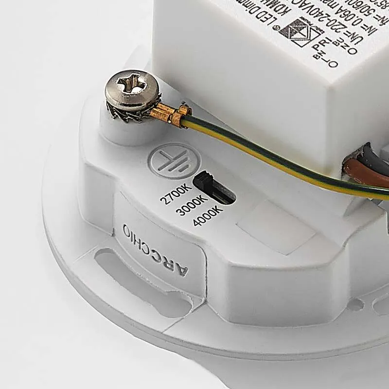 B-Ware Arcchio Vexi LED-Einbaulampe Einbauleuchte Wandleuchte Wandleuchte CCT weiß 7,5