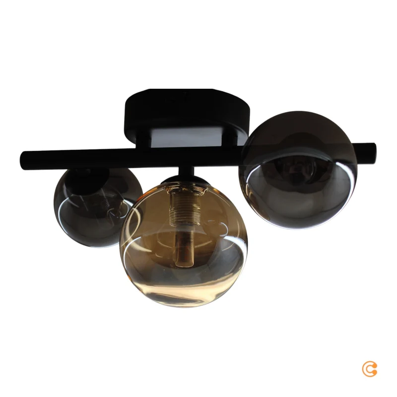 B-Ware Paul Neuhaus Wandleuchte Lampe Popsicle schwarz Wohnzimmerbeleuchtung 29cm513