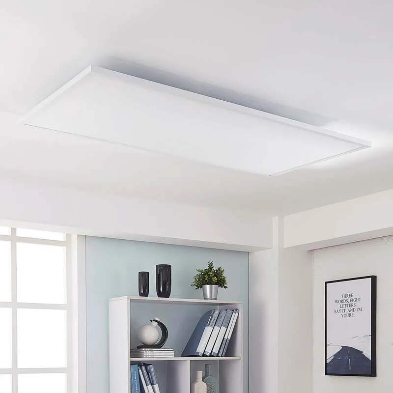 B-Ware Arcchio LED Panel Leuchte Flächenleuchte Arya dimmbar weiß Metall50