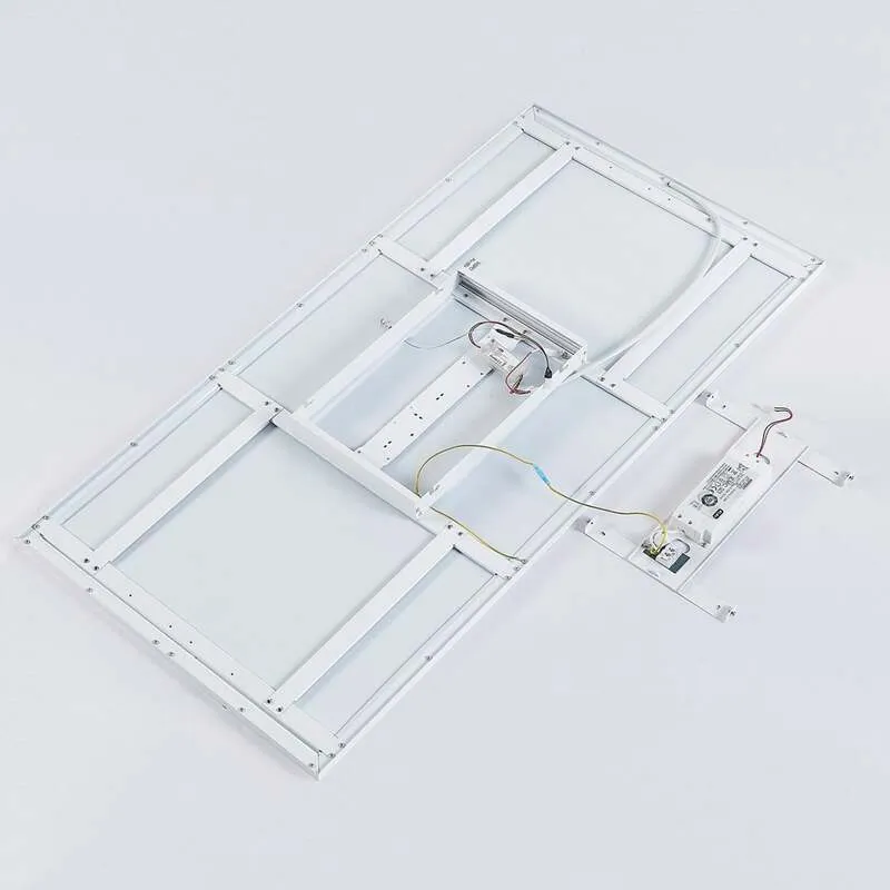 B-Ware Arcchio LED Panel Leuchte Flächenleuchte Arya dimmbar weiß Metall50