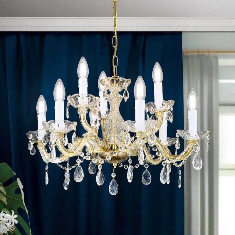 B-Ware Orion Kronleuchter Marie Claire Deckenlampe Deckenlicht Leuchte Lampe LED E14
