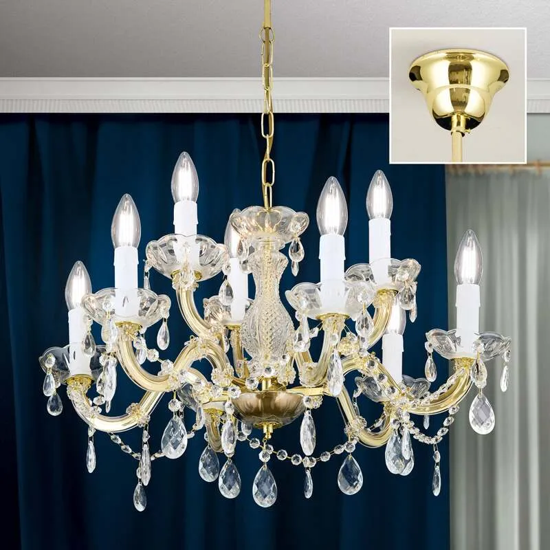 B-Ware Orion Kronleuchter Marie Claire Deckenlampe Deckenlicht Leuchte Lampe LED E14